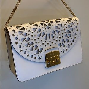 Furla white bag